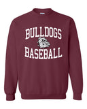 Baseball Bulldog Head