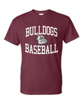 Baseball Bulldog Head