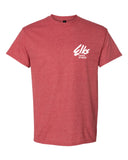 Elks Font Left Chest Only Gildan Tee