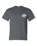 Elks Font Left Chest Only Gildan Tee