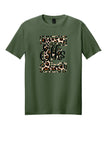 Elks Cheetah Gildan T-Shirt