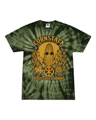 CORNSTALKED PEACE SIGN GREEN 2025