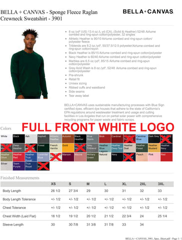 Elks Bella Sponge Fleece Crewneck