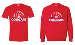 HC Cougars Volleyball-Red