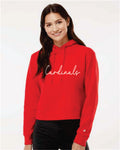 NCOE Cardinals Crop Hoodie