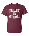 Bulldog SOFTBALL Bulldog Head