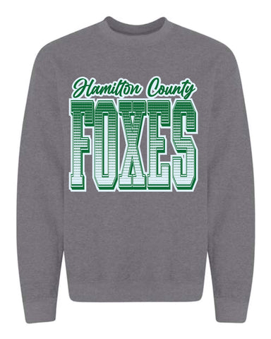 Hamilton County Foxes Crewneck Sweatshirt